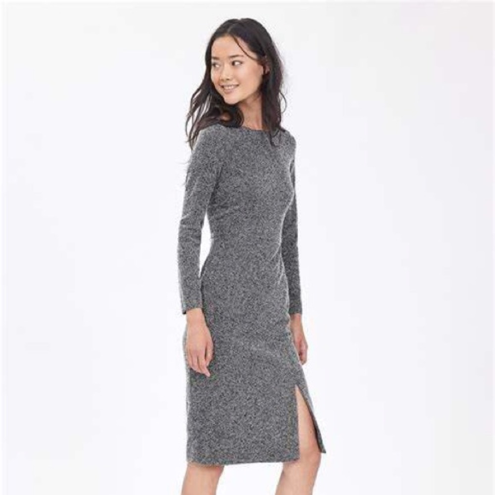 Banana Republic NWT Black Herringbone Dress - 6